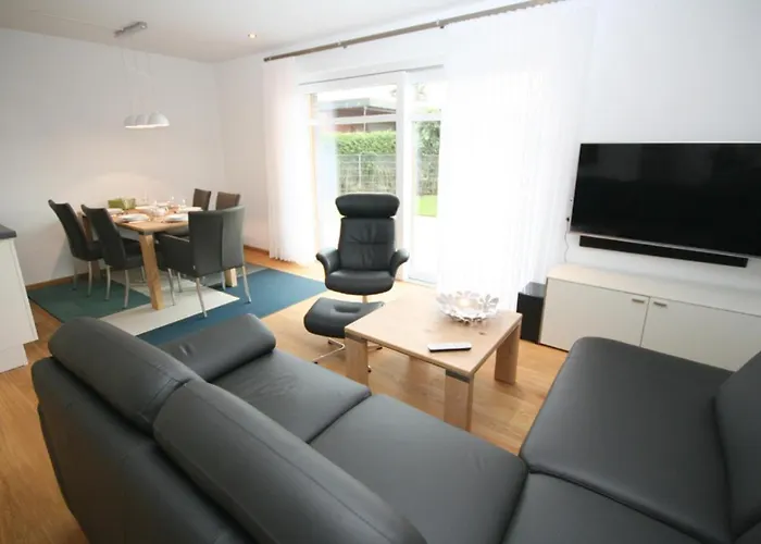 Semesterbostad Refugium Mittelweg 44 C, Strandkorb & Wlan Inklusive